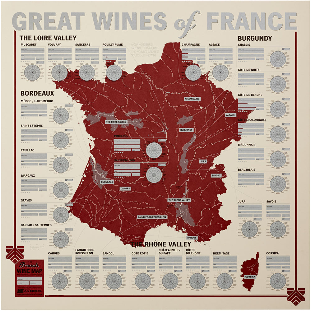 French Wine 33 - Poster Books